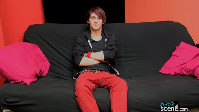 Cute Emo Boy Andy Wanks Out His Wad - Andy Kay