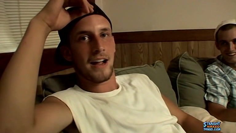 Straight Boys Share A Cock Stroke - Ajax And CG
