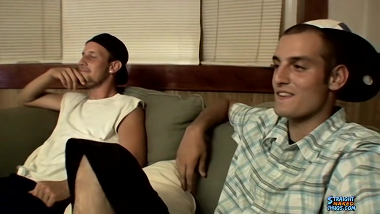 Straight Boys Share A Cock Stroke - Ajax And CG