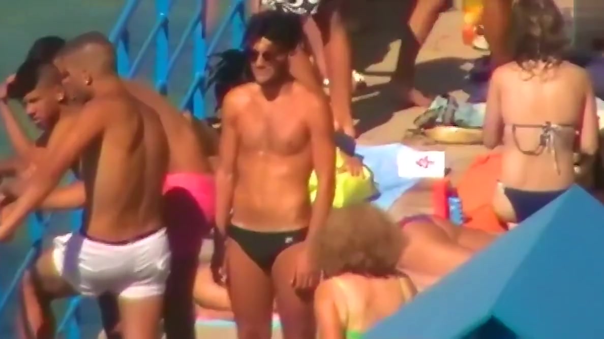 Let's spy next door Italian males in speedos 1u1y