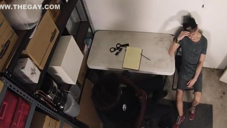 YoungPerps - Hung Black Security Guard Fucks A Cute Straight teen 18+