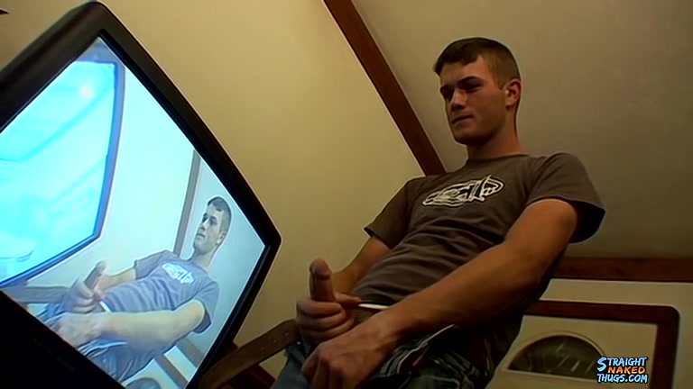 Jerk Off To His Own Cock - Bryce Corbin