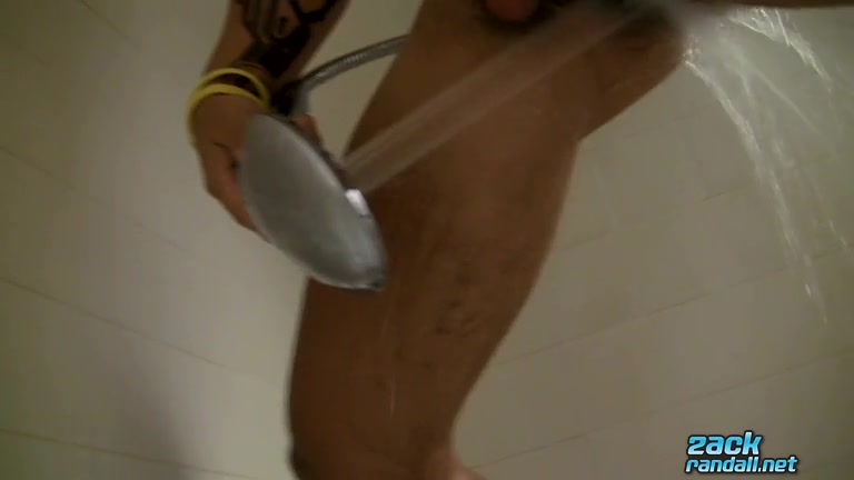 Shower Stroking Jock Jizzy - Jizzy McBone
