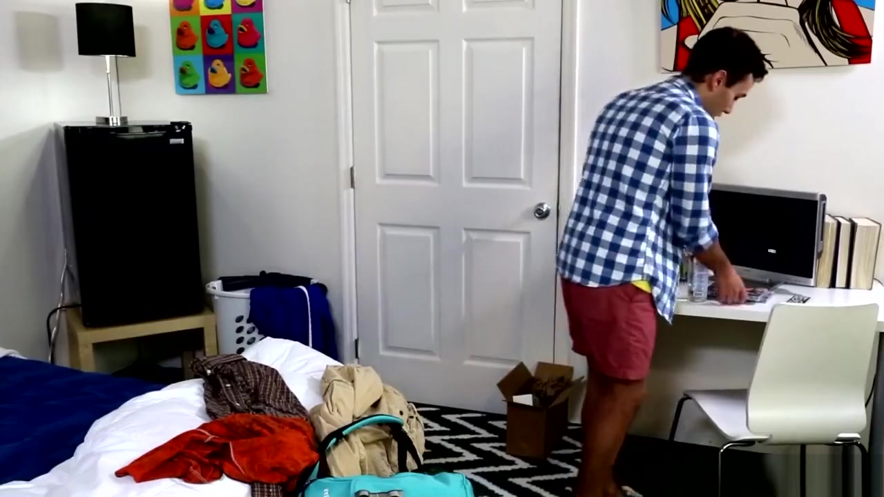 Cock Virgins Blake's First Dildo