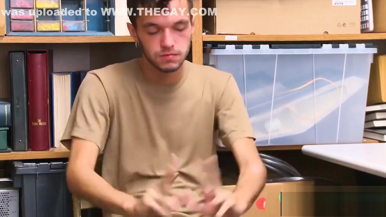Young perp anally banged by an officer with a big dick