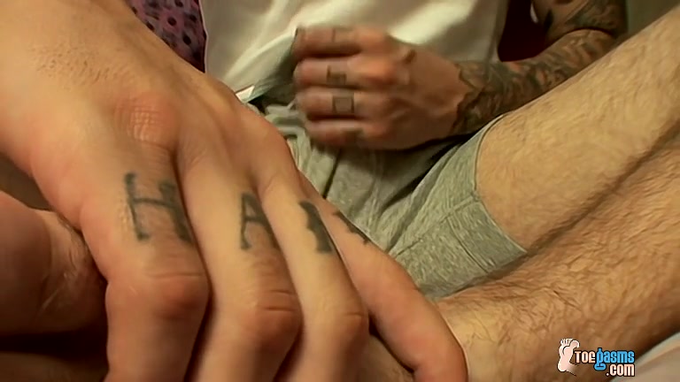 Sock On Cock Fun With Evan - Evan Heinze