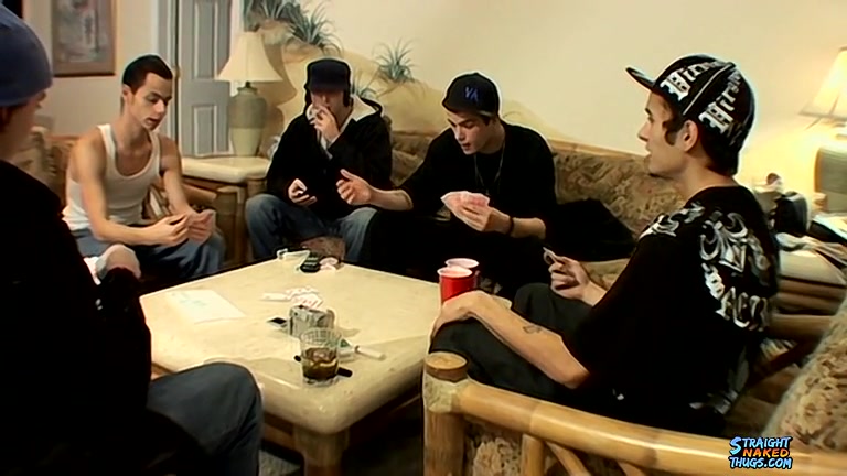Five Guys Naked Card Game and Circle Jerk Cum Contest - Wiley, Cain, Blinx, Danny Boy and Slip