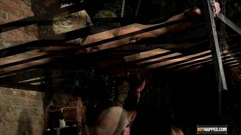 Draining A Slave Boys Cock - Reece Bentley And Sebastian Kane