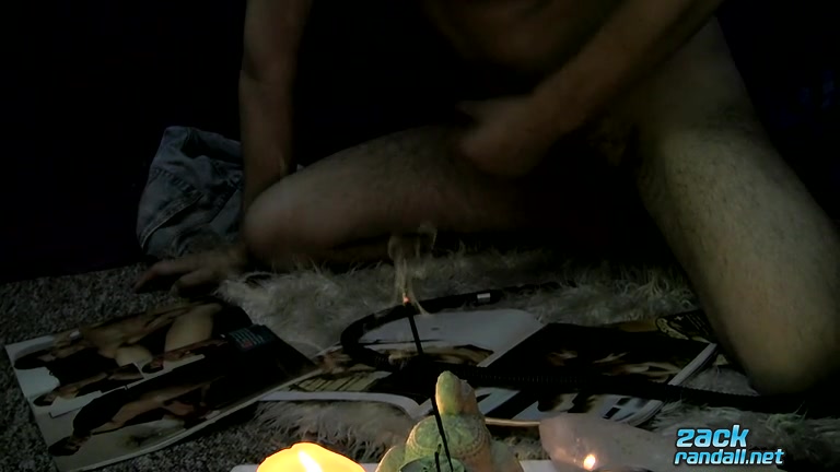 Chilling Out And Beating His Meat - Wyatt Blaze