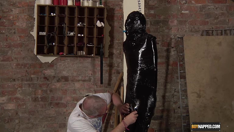 Wrapped In Plastic And Wanked - Kenzie Mitch And Sebastian Kane