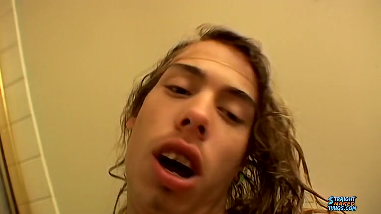 Horny, Naked 19 Year Old Surfer Jerks Off - Damien