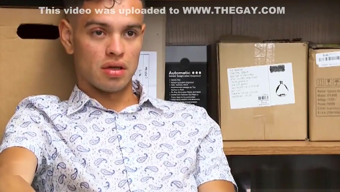 Latino Twink Fucked By Big Black Cock Security Officer