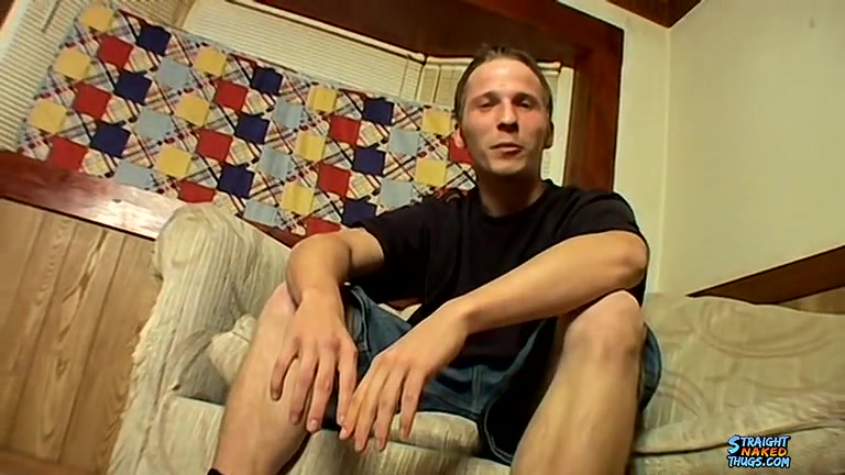 Straight Young Guy Masturbates for Naked Audition - ET Thug