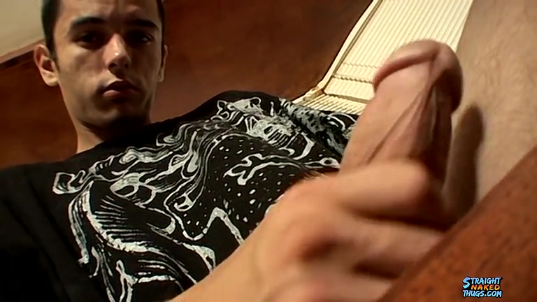 Straight Little Thug with a Big Dick Releasing Stress - Wiley