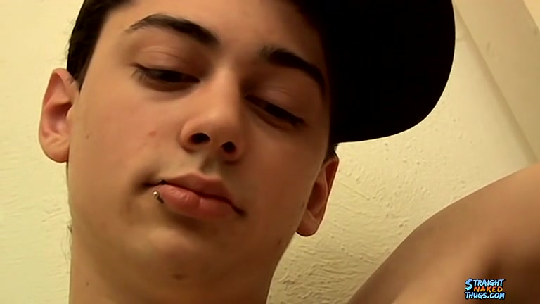 Young, Straight Smooth, Skater Masturbates - Noah