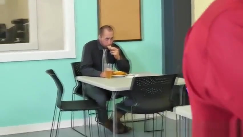 Office stud joins jock to fuck gays ass
