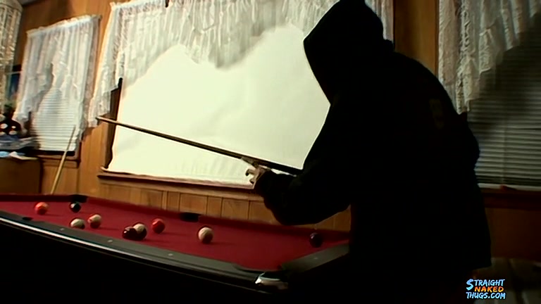Straight, Naked, Pool Playing, Masturbation - Wiley