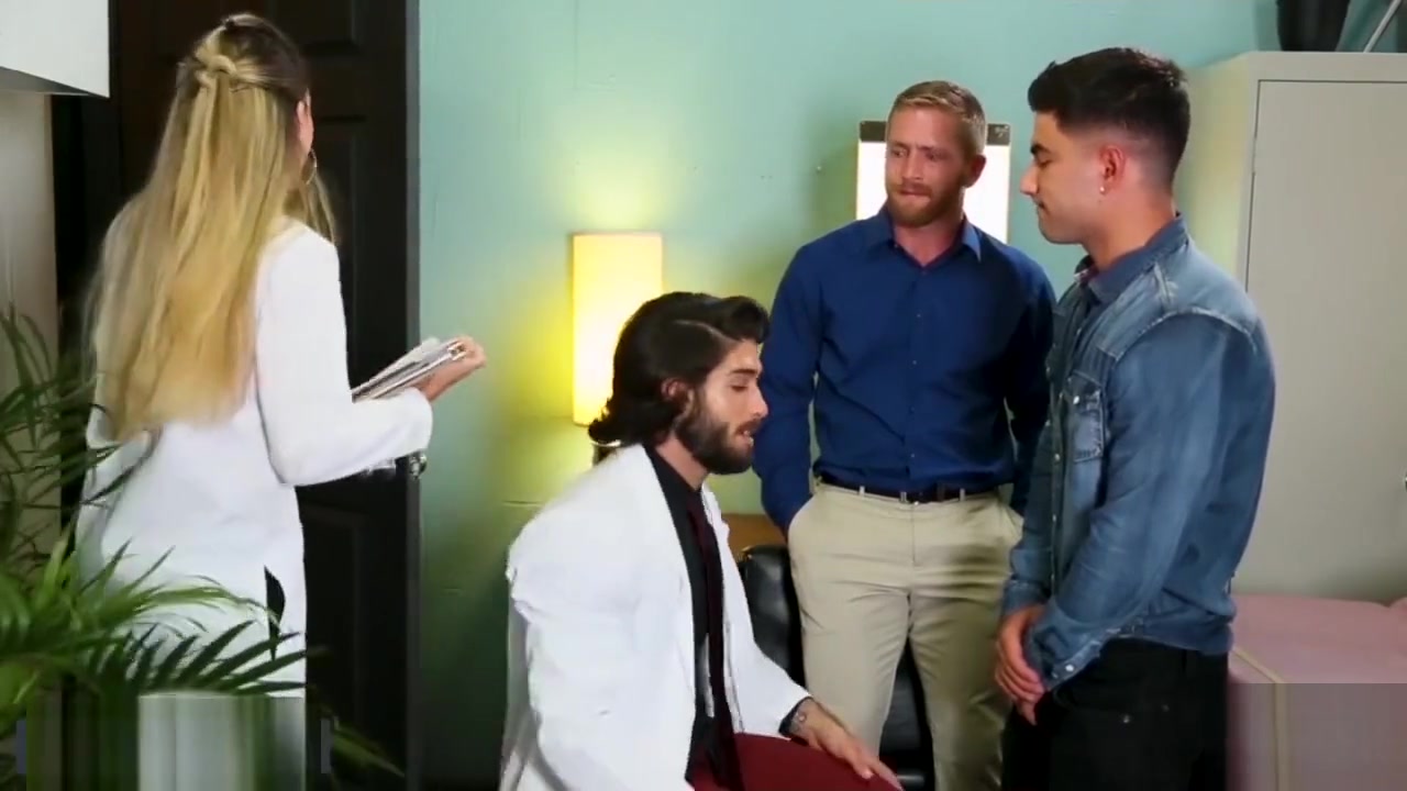 Mencom - Doctor joins in couple fantasy 3some - Vadim Black, Diego Sans