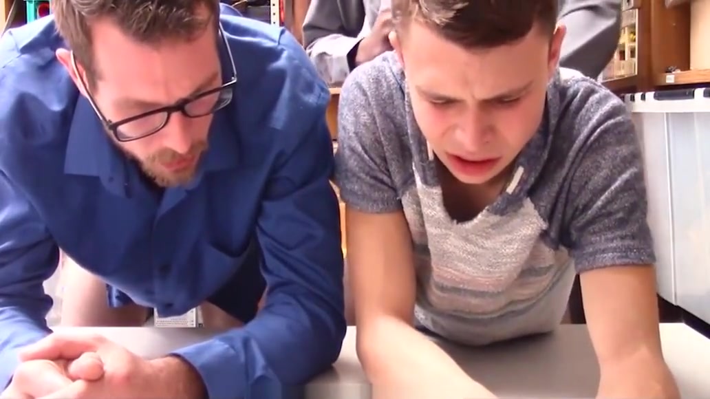 Shoplifting Twink And His Step dad Fucked By Black Security Officer