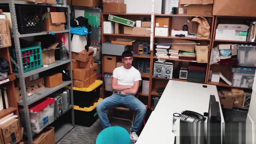 Gay guy was escorted to the backroom by the LP officer