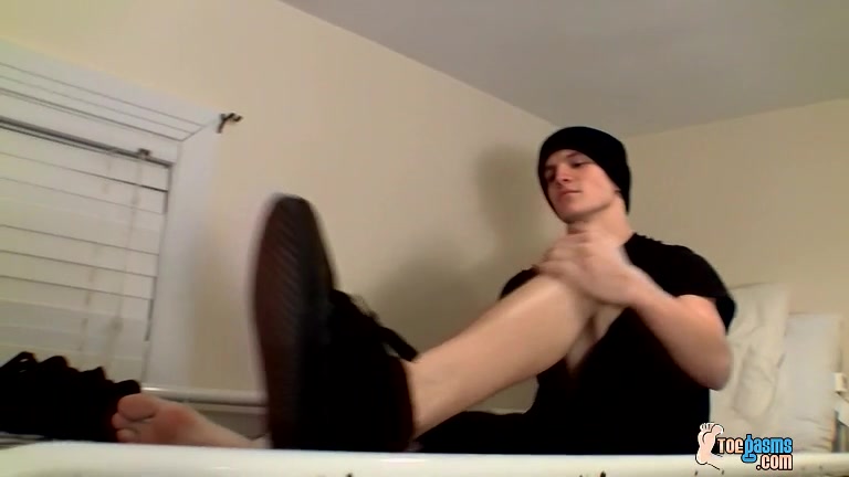 Cum Covered Feet With Str8 Lex - Lex Lane