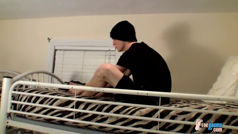 Cum Covered Feet With Str8 Lex - Lex Lane