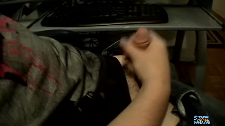 Best Friends Jerking Off on Park Bench - Jester & Ponix