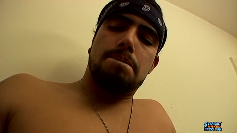 Horny, Masculine, Straight Thug's Thick Cum - Spanky