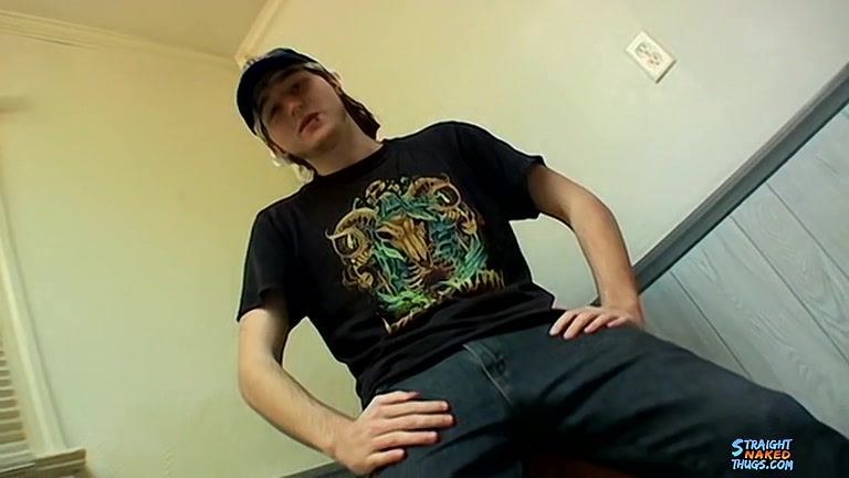Straight Skater Geiser of Cum - Slip