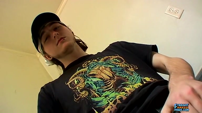 Straight Skater Geiser of Cum - Slip