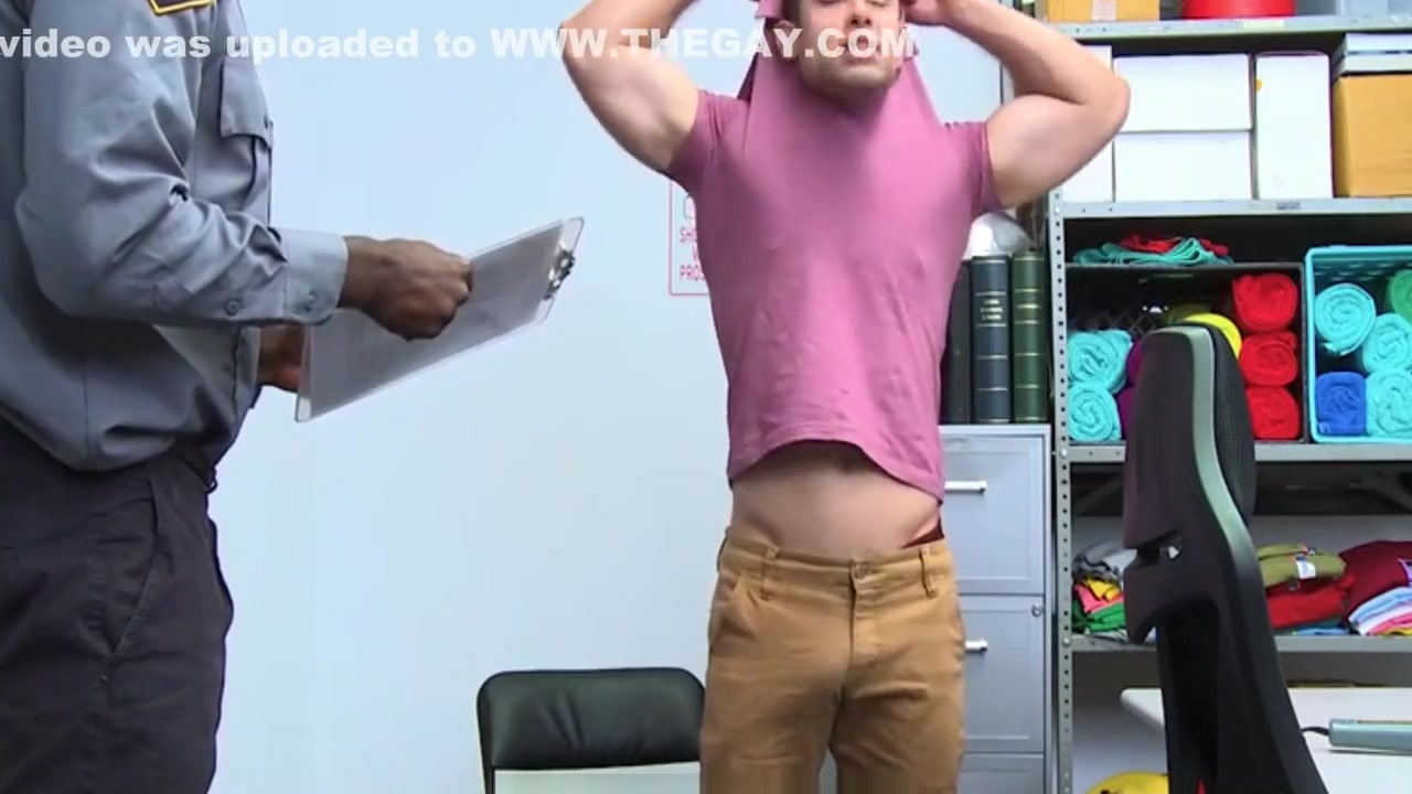 Straight Jock Perp Tied Up Fucked By Gay Black Officer