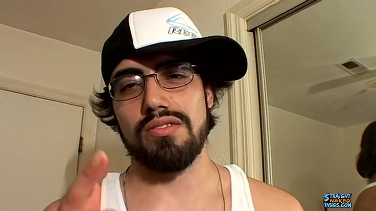 Jerking His Straight Hairy Dick - Spanky