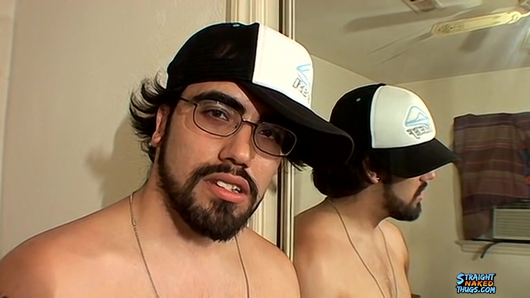 Jerking His Straight Hairy Dick - Spanky