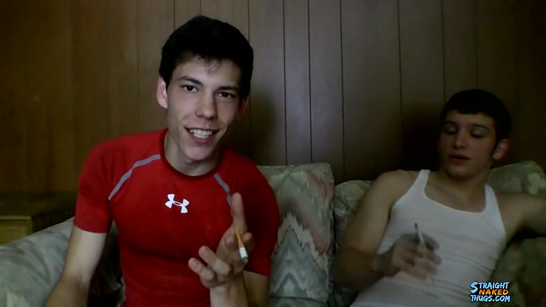 Competing Cummy Straight Thugs - Cooper Reeves And Eddy Lake