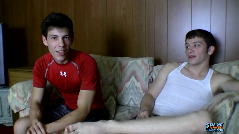 Competing Cummy Straight Thugs - Cooper Reeves And Eddy Lake