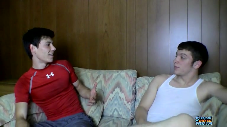 Competing Cummy Straight Thugs - Cooper Reeves And Eddy Lake