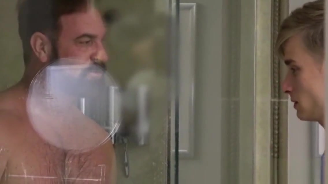 Joining His Step daddy in Shower