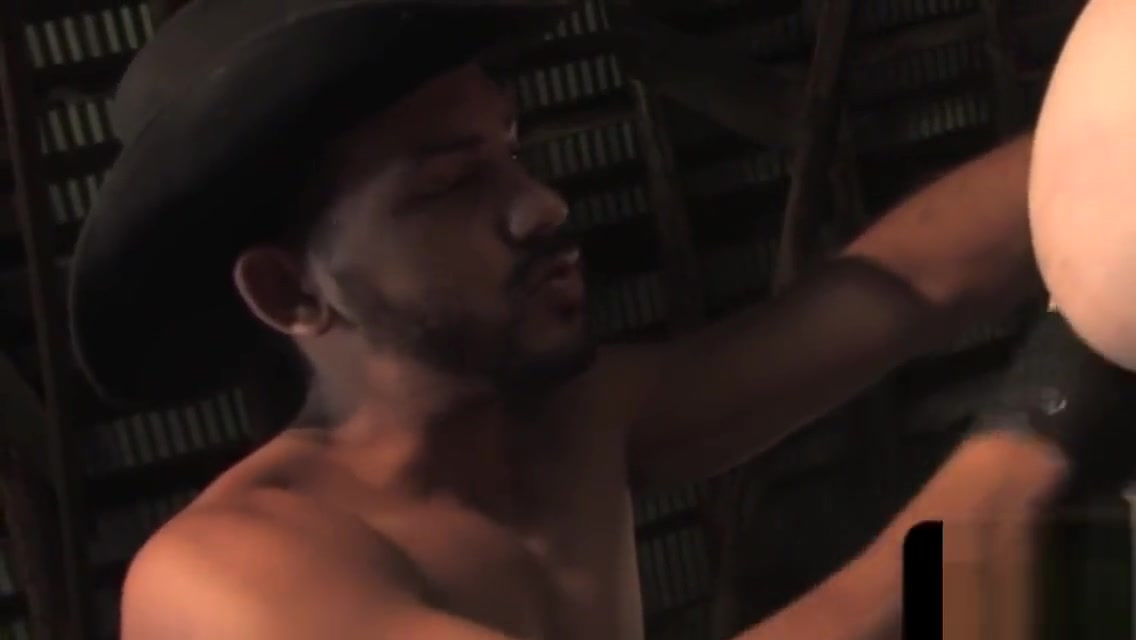 Cock sucked gay cowboy fisting ass