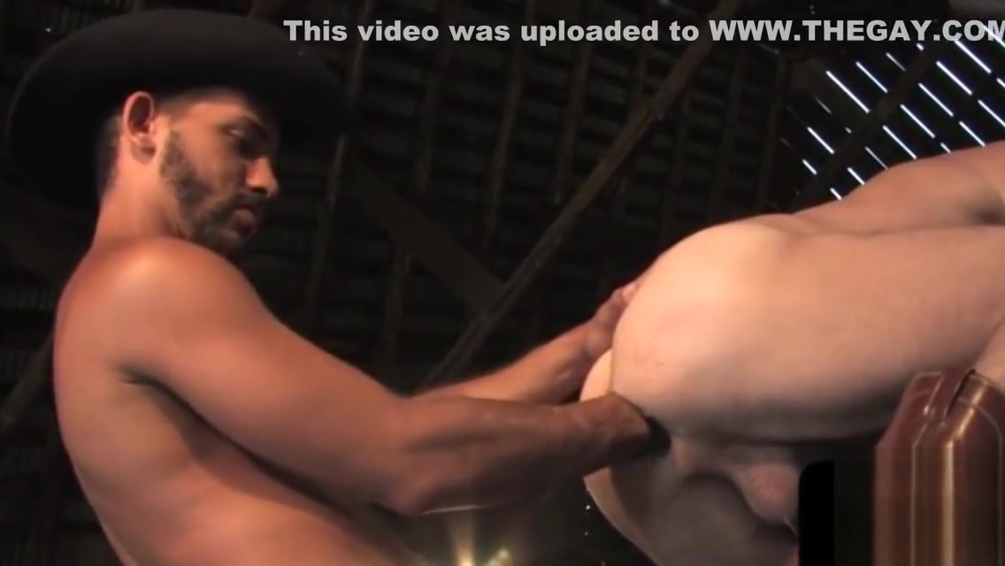 Cock sucked gay cowboy fisting ass