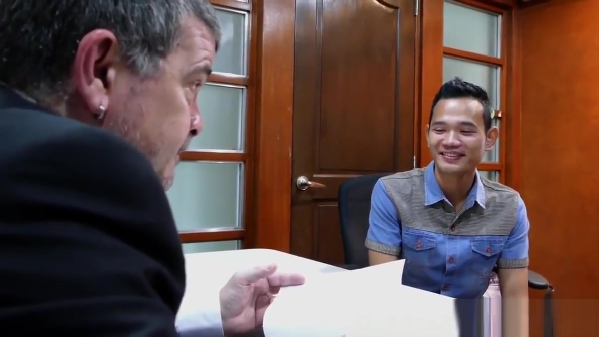 Tight asian twink analfucking office Step daddy