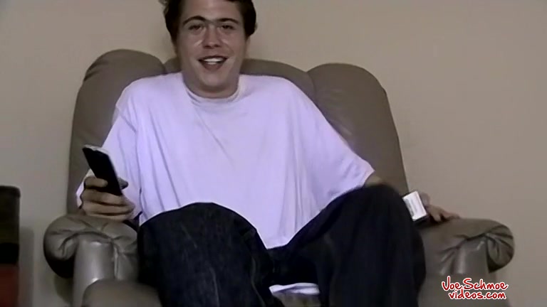 Straight Boy Stroking Dick - Kevin