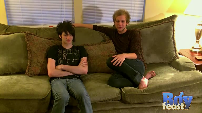 Erik's First Time on Video with Aron - Erik & Aron