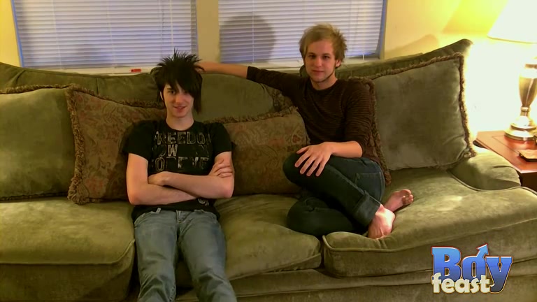 Erik's First Time on Video with Aron - Erik & Aron