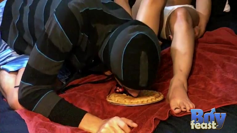 The Boys Share a Pie - Angel & Tristan