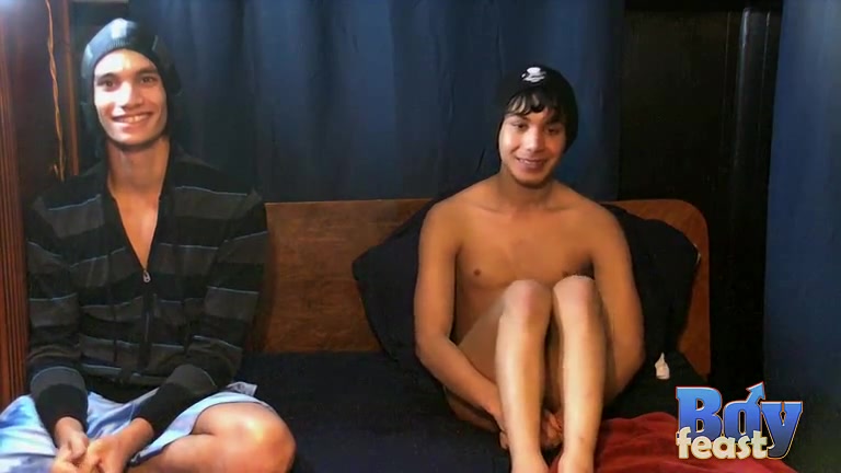 The Boys Share a Pie - Angel & Tristan