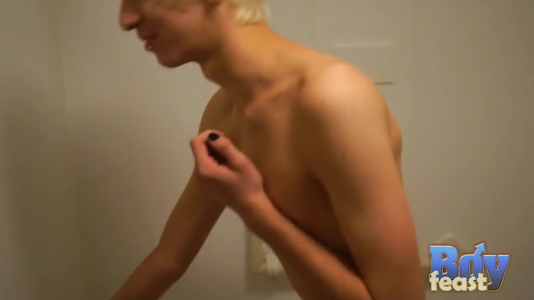 Erik Takes a Cold Shower to Wake Up - Erik