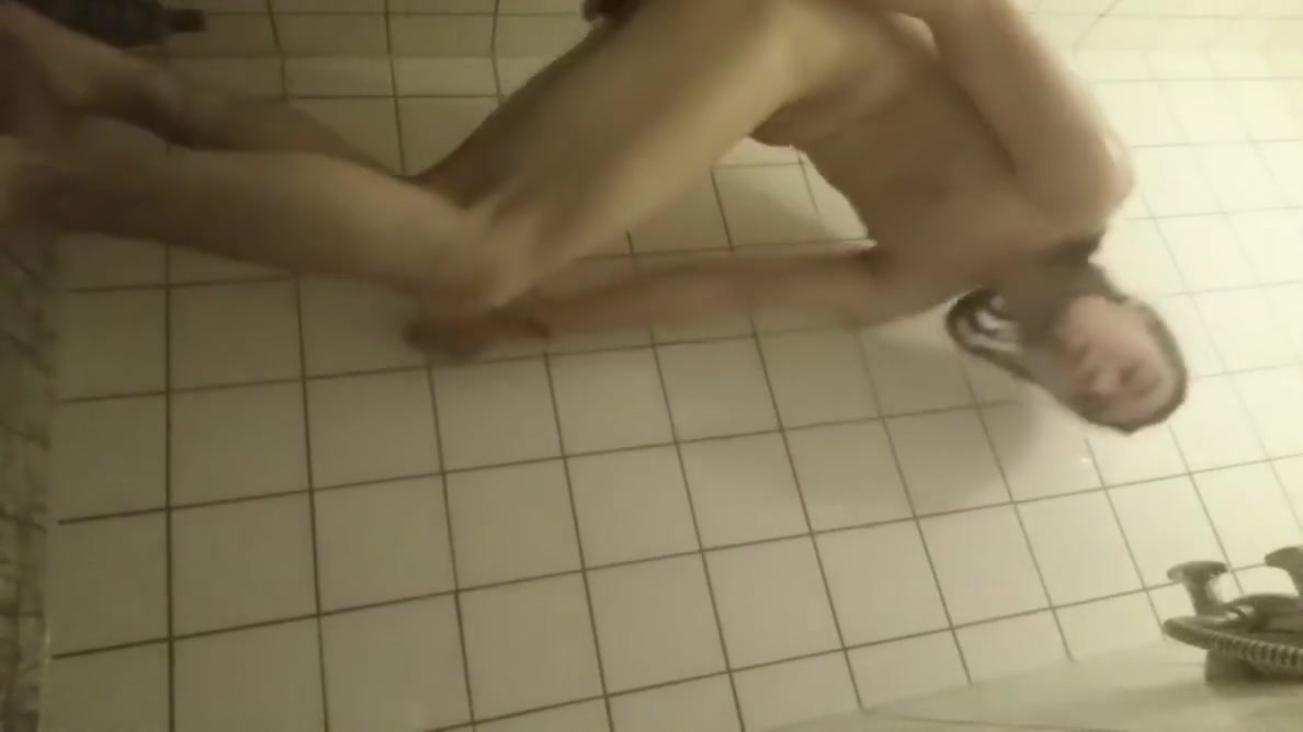 Me fucking my ass and stroking my cock in the shower