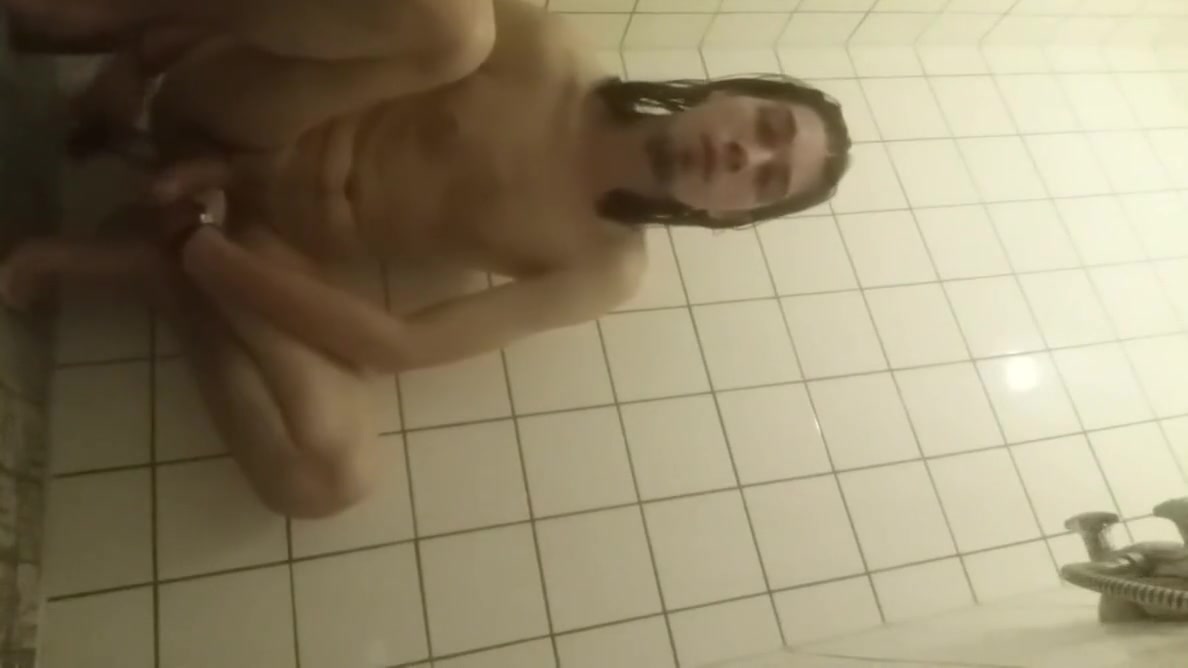 Me fucking my ass and stroking my cock in the shower