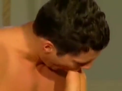 Kinky muscled dudes crazy hot gay fucking orgy in MMA dojo