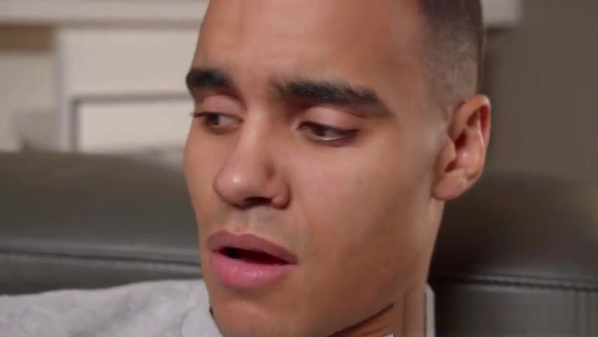 Straight guy joins gay roommates for threesome